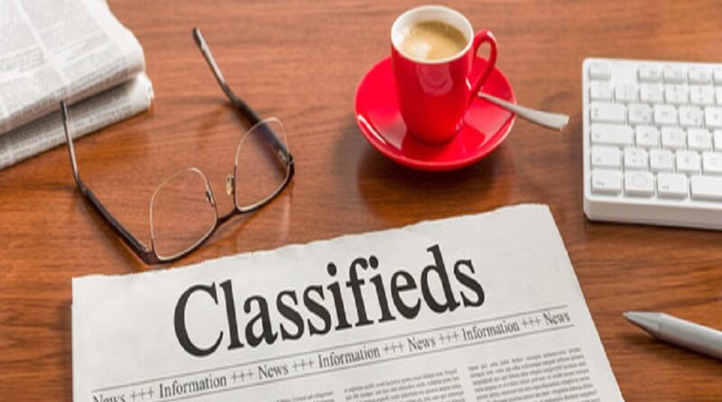 Classified Advertising