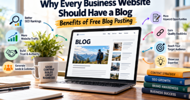 Why Every Business Website Should Have a Blog: Benefits of Free Blog Posting